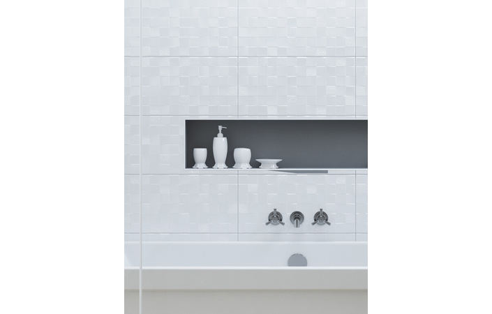 Плитка стінова Satin білий 300x600x9 Golden Tile - Зображення 07526-0913432001532502131.jpg