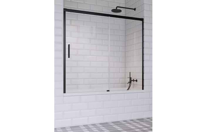 Двери для ванны Idea Black PN DWJ 140 R RADAWAY - Зображення 10003140-54-01R.jpg