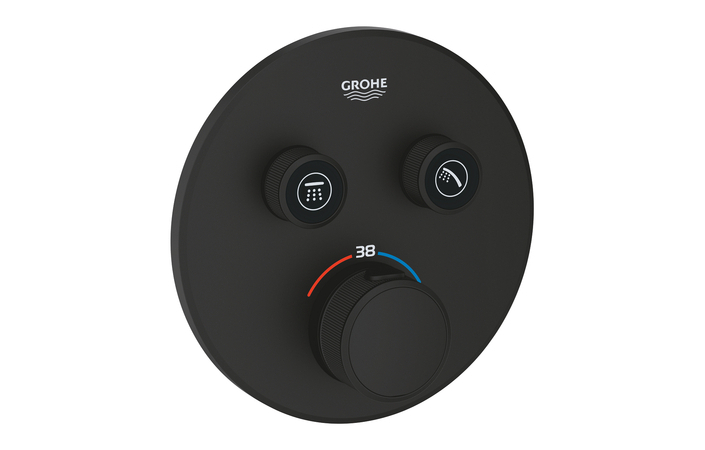 Смеситель для душа Grohtherm SmartControl 29507KF0 Black matt Grohe - Зображення 100136413-a08fb.jpg