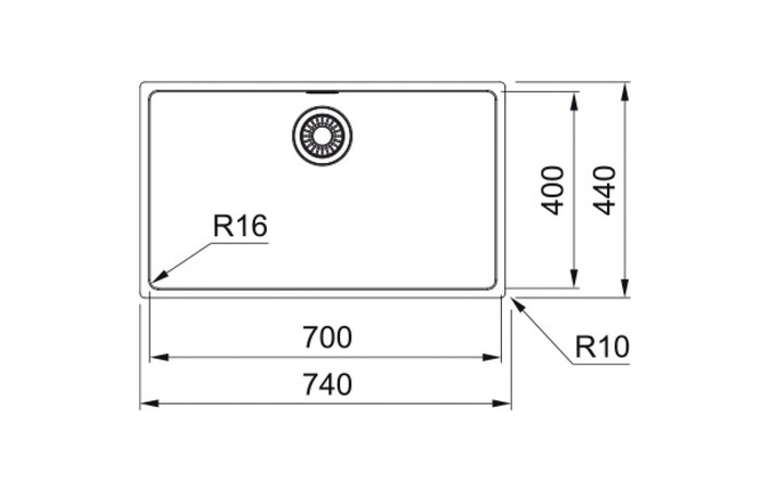 Кухонна мийка Maris MRX 110-70 Нержавіюча сталь FRANKE - Зображення 130553478-2cf0c.jpg