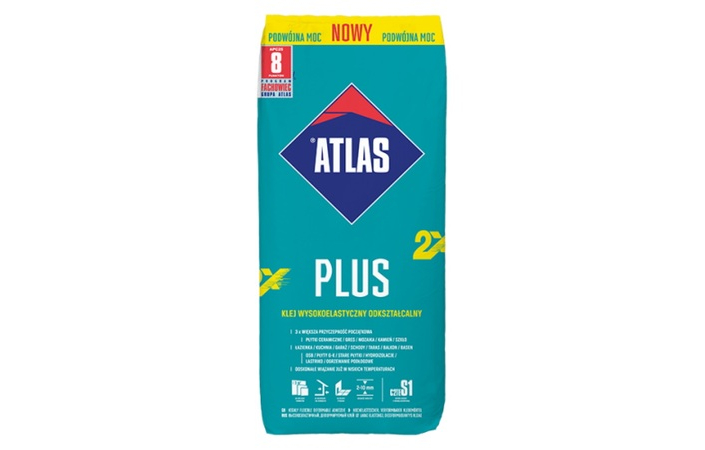 Клей для плитки Atlas Plus (25 кг) - Зображення 130729398-10f1a.jpg
