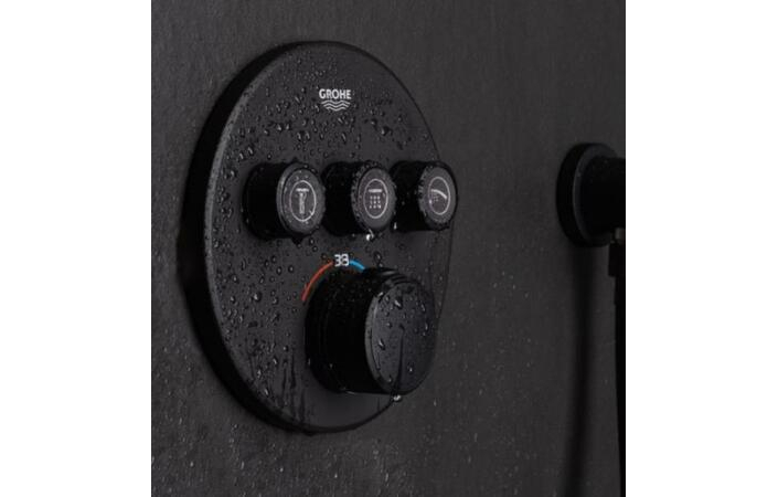 Смеситель для душа Grohtherm SmartControl 29508KF0 Black matt Grohe - Зображення 132355281-904f7.jpg