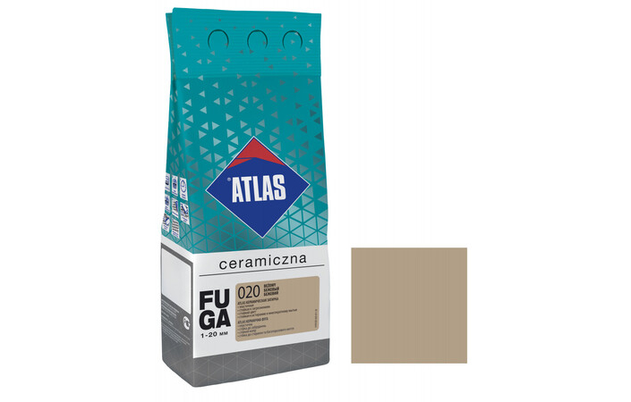 Затирка для швів Atlas керамічна бежевий №020 (2 кг) - Зображення 132588933-22368.jpg