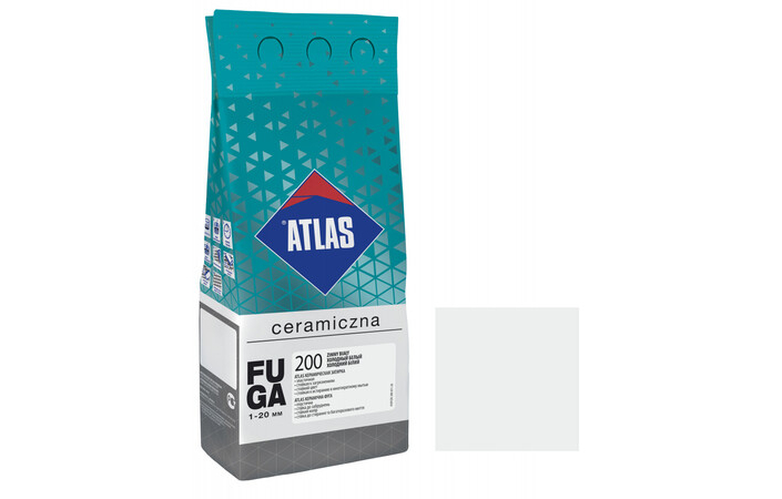 Затирка для швов Atlas керамическая холодный белый №200 (2 кг) - Зображення 132589449-90422.jpg