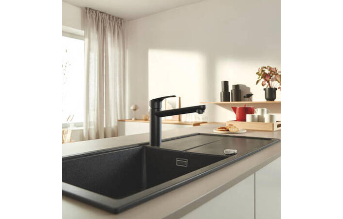 Змішувач для кухні Eurosmart 304632430 Black matt Grohe - Зображення 132911602-95011.jpg