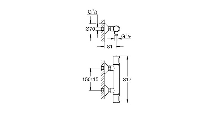 Змішувач для душу Grohtherm 500 347932430 Grohe - Зображення 132912669-cd8f9.jpg