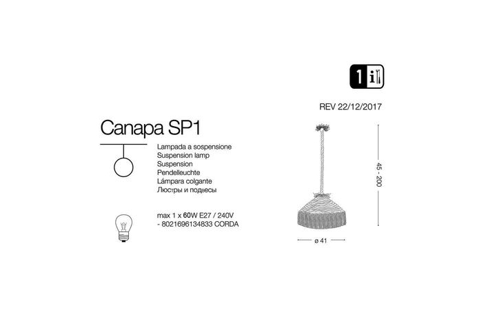 Люстра CANAPA SP1 (134833), IDEAL LUX - Зображення 134833-.jpg