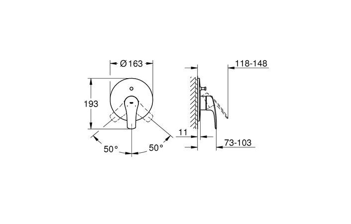 Змішувач Eurosmart 194502433 Grohe - Зображення 138431361-9c398.jpg