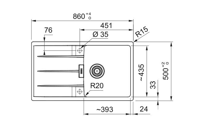 Кухонна мийка Centro CNG 611-86 Бежевий FRANKE - Зображення 145681214-4b078.jpg