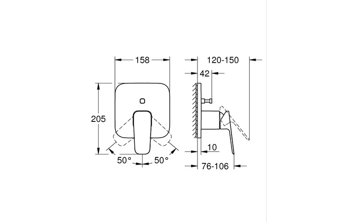 Змішувач Cubeo 1017780000 Grohe - Зображення 154806632-ed0f3.jpg