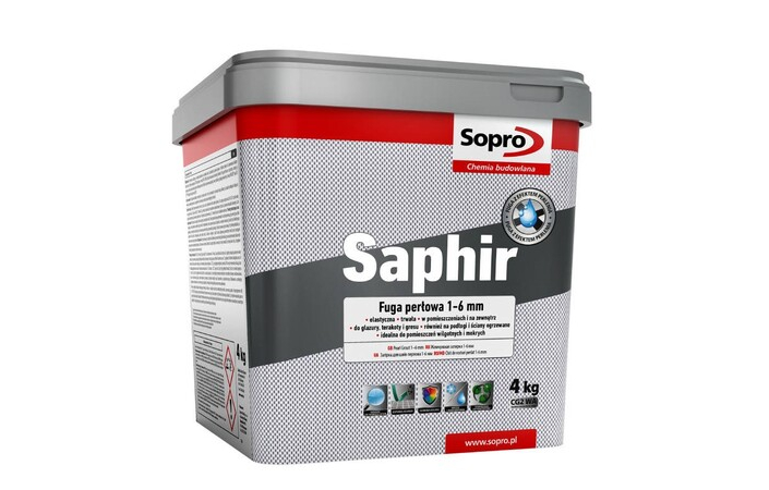 Затирка для швів Sopro Saphir 9513 манхеттен №77 (4 кг) - Зображення 156703-de969.jpg