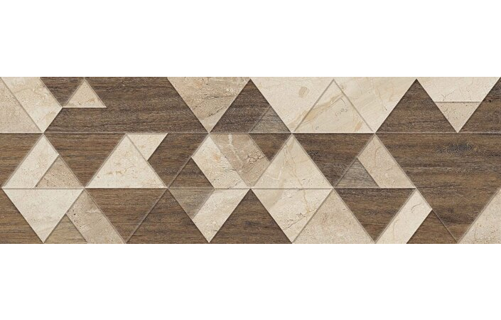 Плитка стеновая Adore Triangles RECT 250x750 Ceramika Color - Зображення 157519999-0431c.jpg