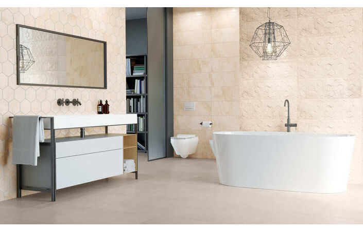 Плитка стеновая Arena Cream RECT 250x750 Ceramika Color - Зображення 157520004-91a28.jpg