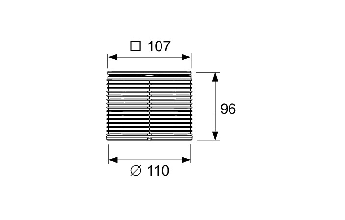 Решітка для душового трапа TECEdrainpoint S 3660007 Tece - Зображення 164703034-71a8f.jpg