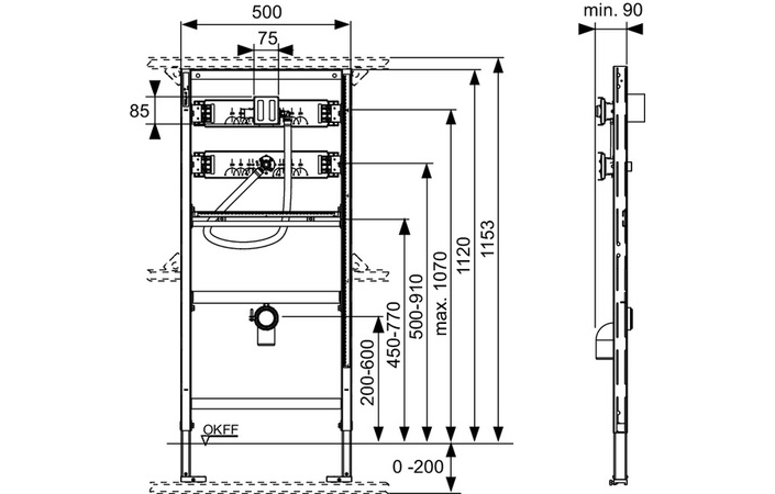 Інсталяція для пісуара TECEprofil 9320008 TECE - Зображення 164703989-9c629.jpg