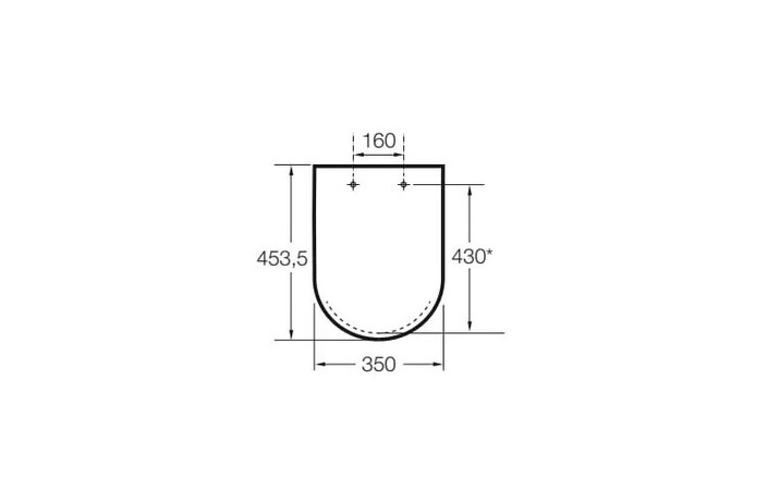 Кришка для унітаза Gap Square Slim soft-close A801472003 Roca - Зображення 164707680-7d792.jpg