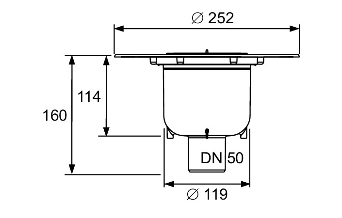 Сифон для душового трапу TECEdrainpoint S DN 50 3601600 TECE - Зображення 164710891-9053d.jpg