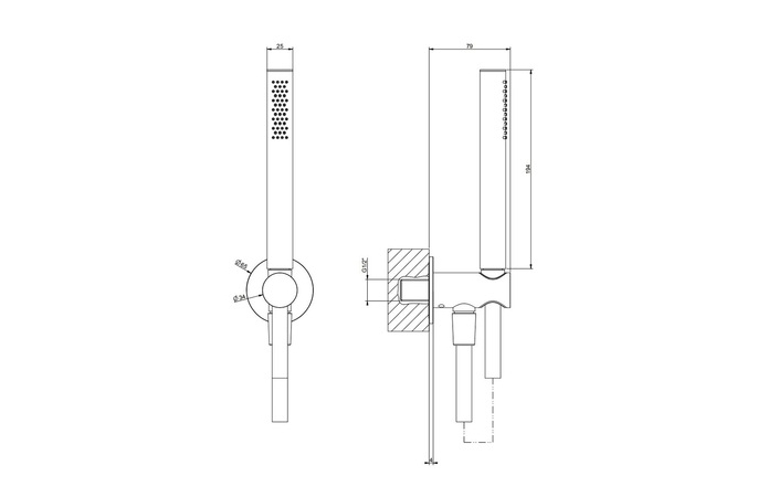 Душовий набір Gessi316 Black XL 54023299 Gessi - Зображення 164711111-5b3b4.jpg