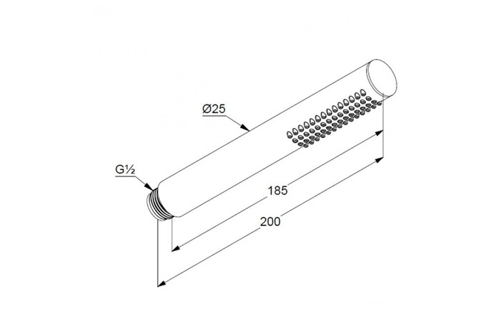 Лійка для ручного душу 1S Nova Fonte 391205300 Kludi - Зображення 164711467-3243c.jpg