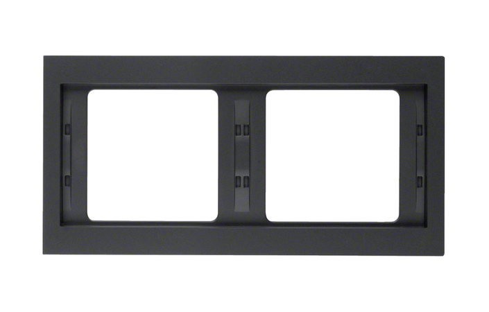 Рамка 2-місна Berker K1 Антрацит горизонтальна 13637006 Hager - Зображення 164711549-4715d.png