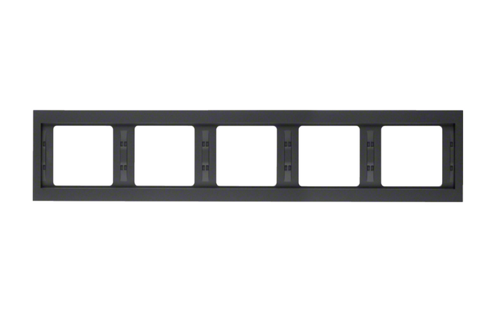 Рамка 5-местная Berker K1 Антрацит горизонтальная 13937006 Hager - Зображення 164711552-37ce0.png