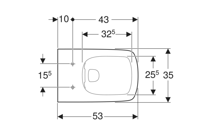 Унитаз подвесной воронкообразный Selnova Square Rimfree 501.458.00.7 Geberit - Зображення 164711564-91e91.jpg