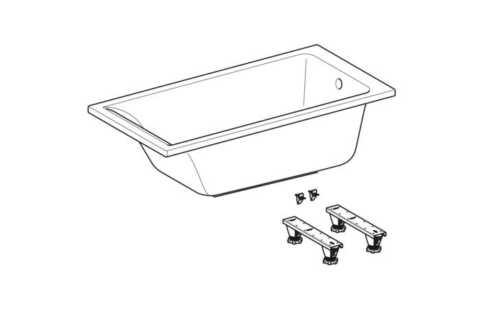 Ванна прямокутна з ніжками Selnova Square 180x80 554.386.01.1 Geberit - Зображення 164711643-7e36b.jpg