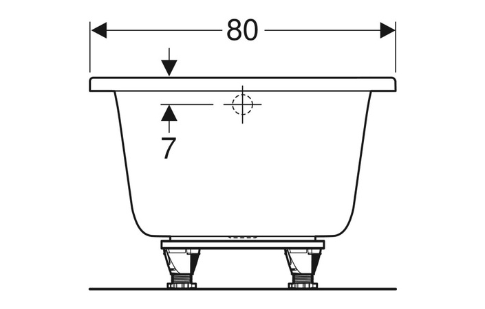 Ванна прямокутна з ніжками Selnova Square 180x80 554.386.01.1 Geberit - Зображення 164711643-cf7f6.jpg