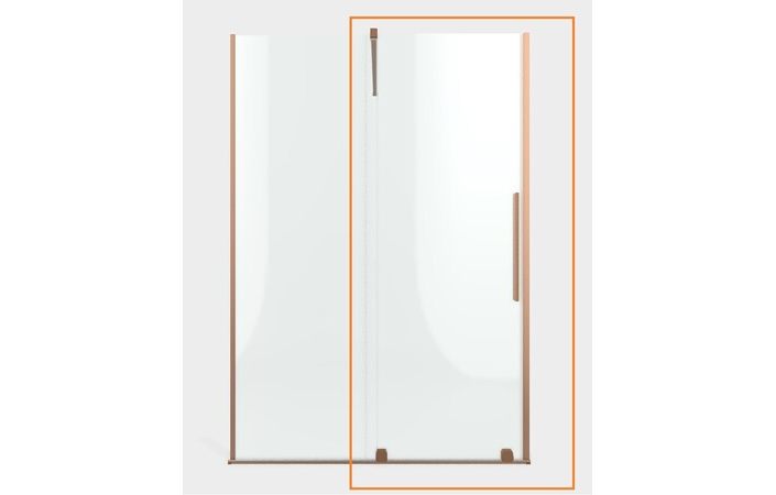 Душові двері Furo Brushed Copper DWJ 130 L RADAWAY - Зображення 164712105-d8db1.jpg