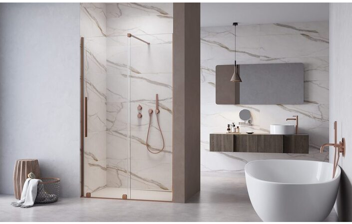 Душові двері Furo Brushed Copper DWJ 130 L RADAWAY - Зображення 164712105-f6e14.jpg