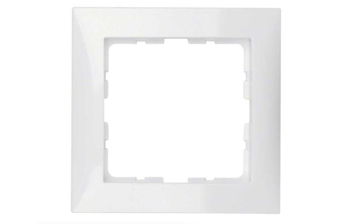Рамка 1-местная Berker S1 Полярно-белый 10118989 Hager - Зображення 164713073-0f388.jpg