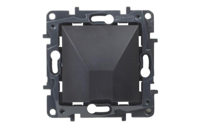 Вывод кабеля с фиксатором IP21 Niloe Step Черный 863529 Legrand - Зображення 164713235-d88e6.jpg