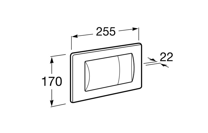 Кнопка зливу Active Chrome A8901160B1 Roca - Зображення 164715086-9c097.jpg