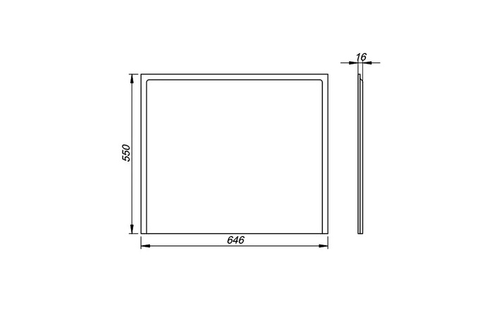 Панель для ванны боковая UNI 2 PWP2373000 KOLO - Зображення 164715630-1b789.jpg