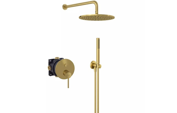 Душевая система 7 в 1 Bozz золото брашированное 38658N076 Kludi - Зображення 164716562-e9046.jpg