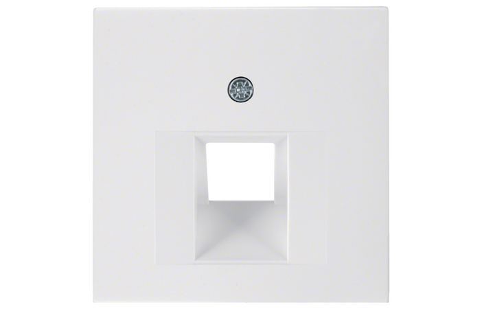 Накладка розетки UAE Berker S1 Полярно-белый 14078989 Hager - Зображення 164716728-7d591.png