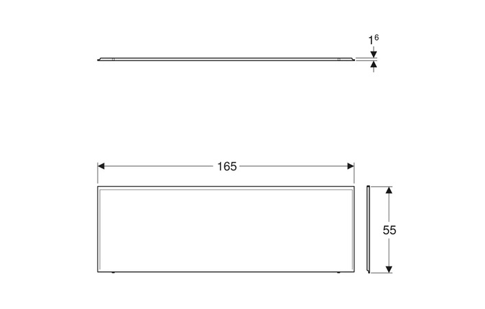 Панель для ванни фронтальна 170 UNI 2 PWP2372000 KOLO - Зображення 164719400-9a2fc.jpg