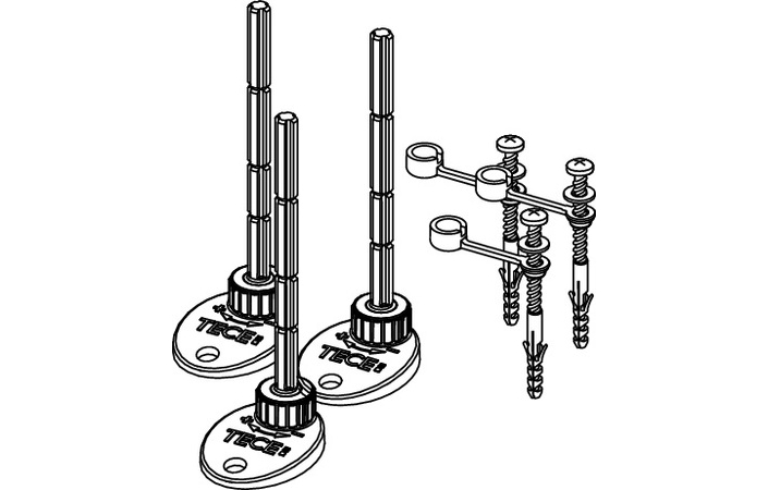 Комплект ніжок для сифону TECEdrainprofile 674000 Tece - Зображення 164719556-18aa1.jpg
