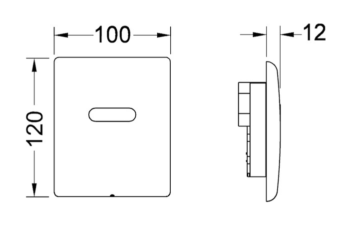 Кнопка зливу сенсорна TECEplanus 9242352 нержавіюча сталь matt TECE - Зображення 164719712-8b5b0.jpg