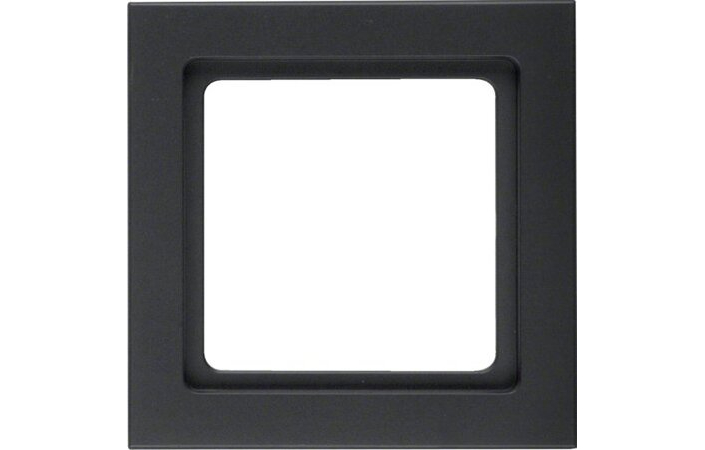 Рамка 1-местная Berker Q3 Антрацит 10116096 Hager - Зображення 164722754-7e932.jpg