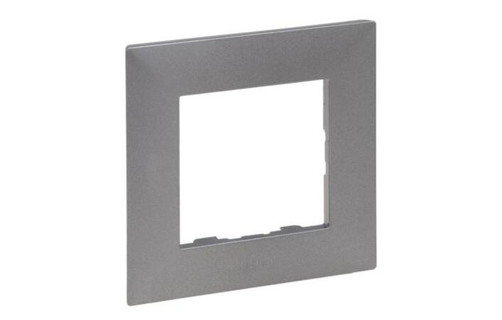 Рамка 1-місна Niloe Step Сталь 863491 Legrand - Зображення 164722935-7c249.jpg