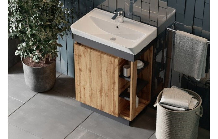 Шкафчик с умывальником Utah Ut-50 дуб вотан Juventa - Зображення 164723079-cd049.jpg