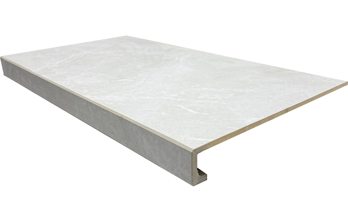 Сходинка пряма з капіносом SGGF 33060018 Stone White 325x597 Котто Кераміка - Зображення 164723628-20f38.jpg