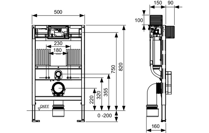 Інсталяція для унітаза TECEprofil 9300380 TECE - Зображення 164726852-6608f.jpg