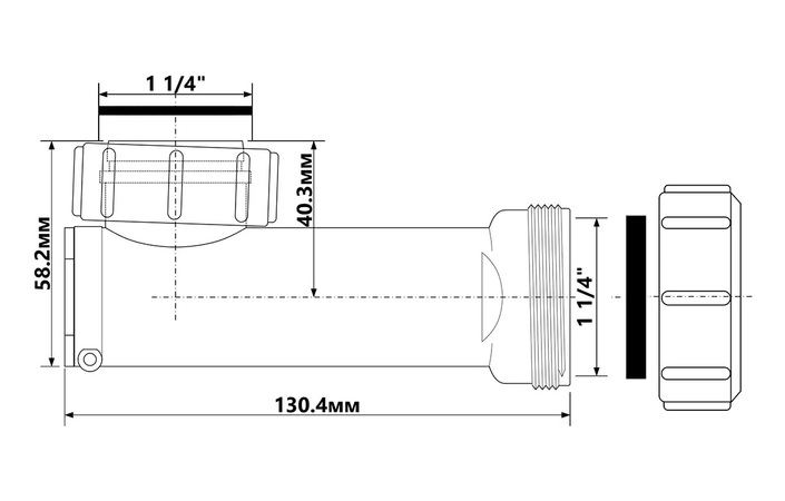 Сифон для умивальника WHB1-32 McAlpine - Зображення 164727616-d97bf.jpg