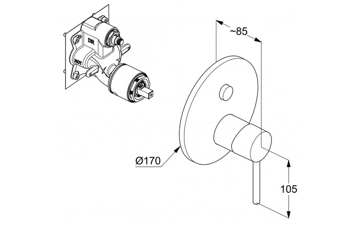 Змішувач Bozz 38659N076 brushed gold Kludi - Зображення 164730704-4edcc.jpg