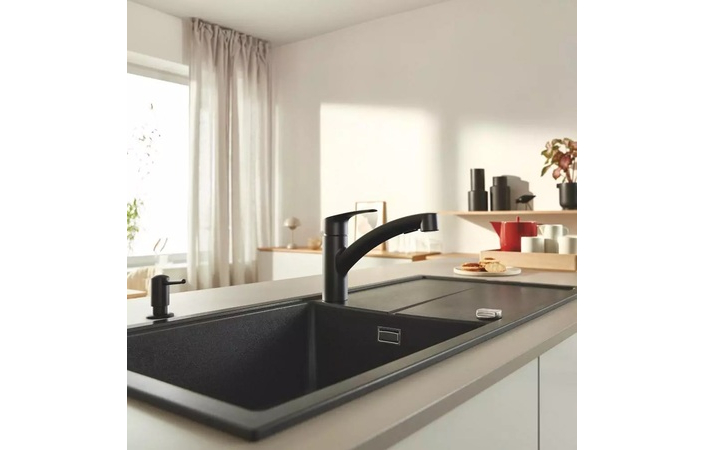 Смеситель для кухни Eurosmart DN 15 303052431 Black matt Grohe - Зображення 164730919-1c02f.jpg