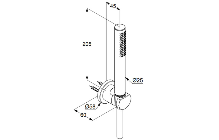 Душовий набір 1S Nova Fonte Puristic 20850N0-15 Kludi - Зображення 164730950-26461.jpg