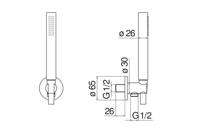 Душовий набір Tramonto PVD AD146-32RCP Nobili - Зображення 164731229-47746.jpg