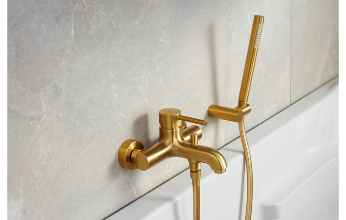 Смеситель для ванны MOZA Gold brushed 5034-010-31 KFA ARMATURA - Зображення 164731593-7d05b.jpg